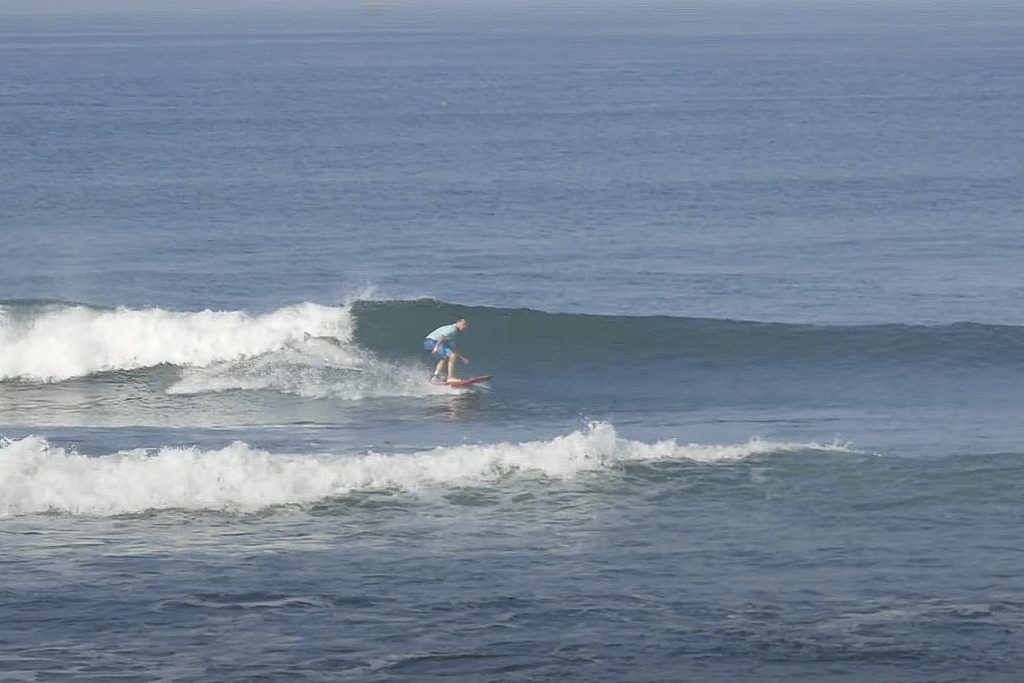 Surfing at Kedungu