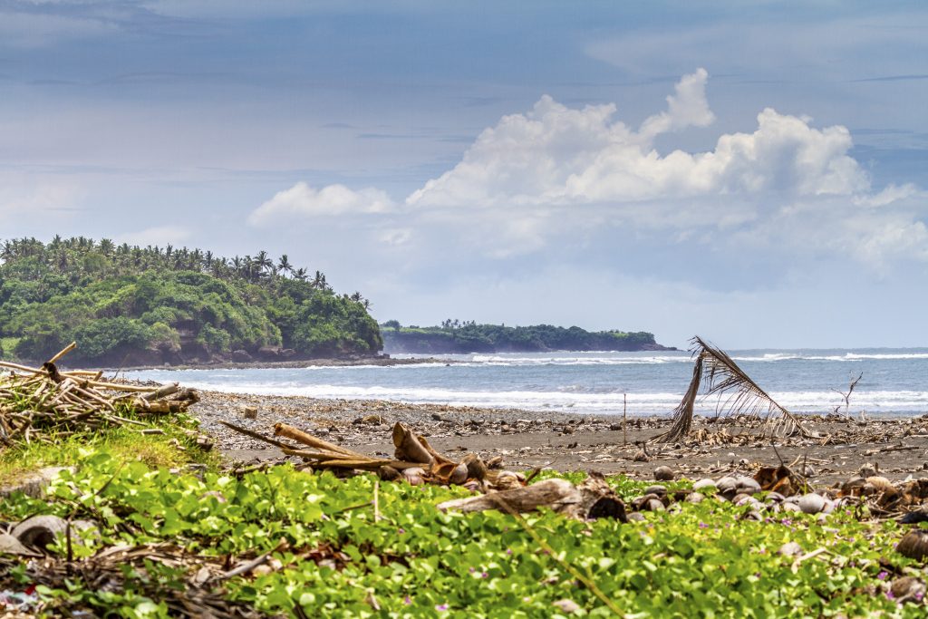 Balian beach in West Bali